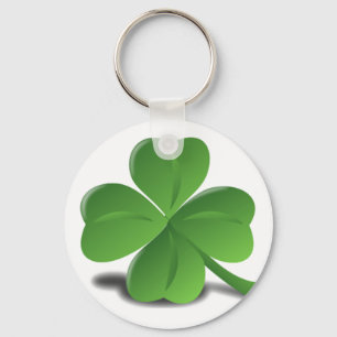 Llavero St. Patrick's Day Shamrock Clover Keychain