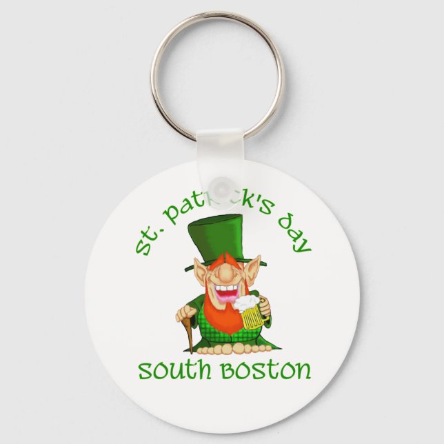 Llavero St Patricks Day ~South Boston (Anverso)