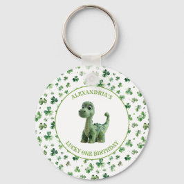 Llavero St Patricks Lucky One Dinosaur Keychain
