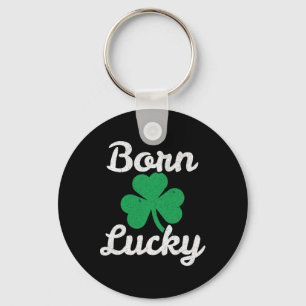 Llavero St Patricks Nació Lucky El Descendente Irlandés Le