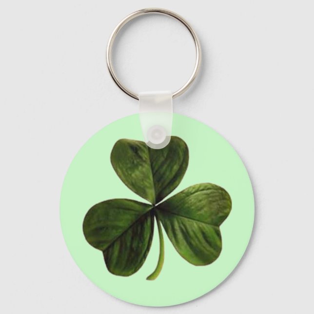 Llavero St. Patrick's Three Leaf Clover (Anverso)