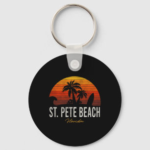 Llavero St. Pete Beach Florida Fl Palms Vacation Surf Suns