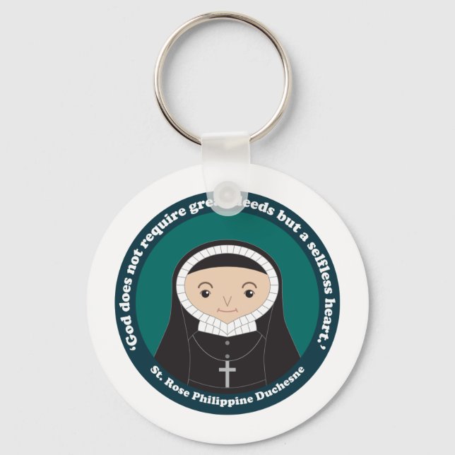 Llavero St. Rose Philippine Duchesne (Anverso)