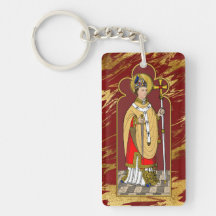 St. Thomas Becket con espada (M 033; coloreado)