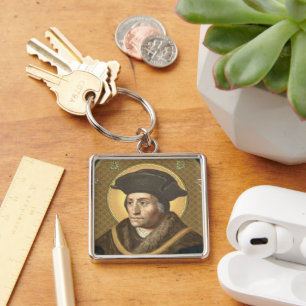 Llavero St. Thomas More (SAU 026) Premium Metalizado