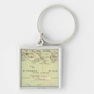 Llavero St Thomas, St Jan, St Crook