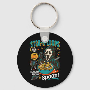 Llavero Stab-a-loops Horror Cereal Box Halloween Killer Br