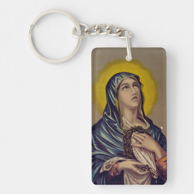 Llavero Stabat Mater Nuestra Señora de los Dolores Arte De (Frente)