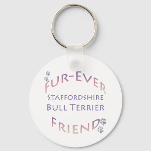 Llavero Staffordshire Bull Terrier Furever Friend