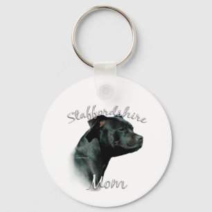 Llavero Staffordshire Bull Terrier Mom 2