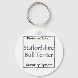 Llavero Staffy Security System Keychain