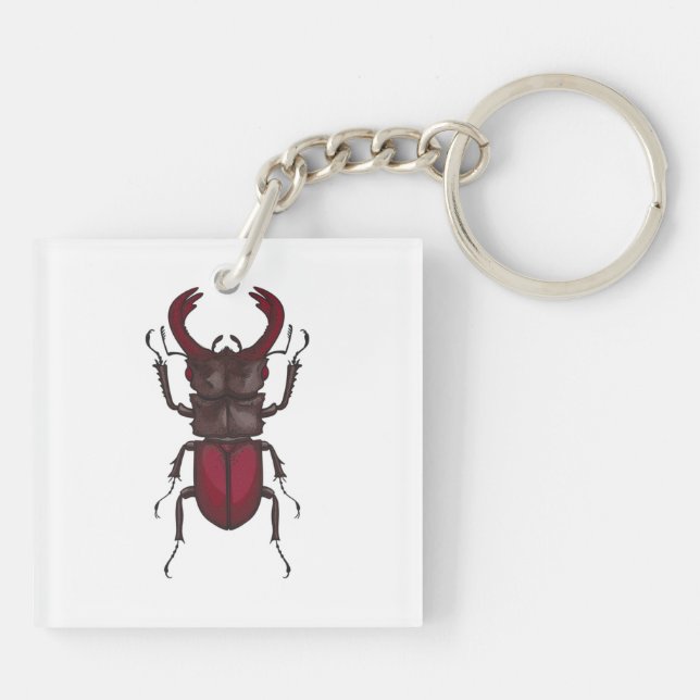 Llavero Stag beetle (Atrás)