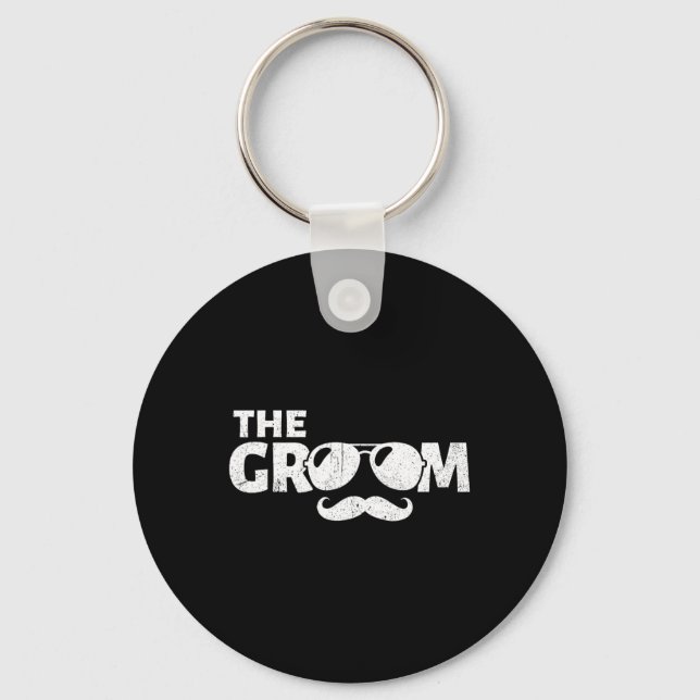 Llavero Stag Groomsmen Boda Te (Anverso)
