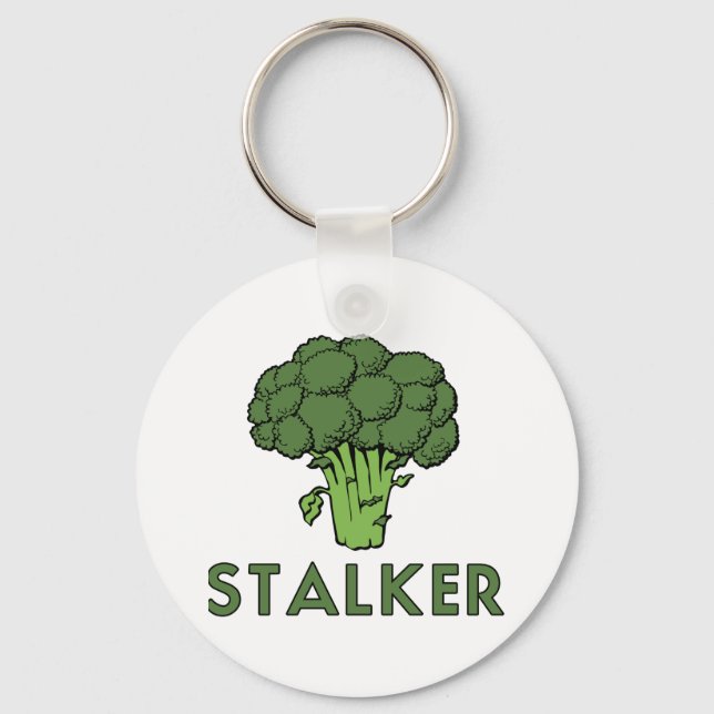 Llavero STALKER Funny Broccoli Fun Humor Pun (Anverso)