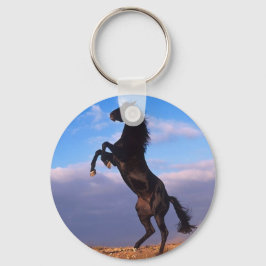 Llavero Stallion negro