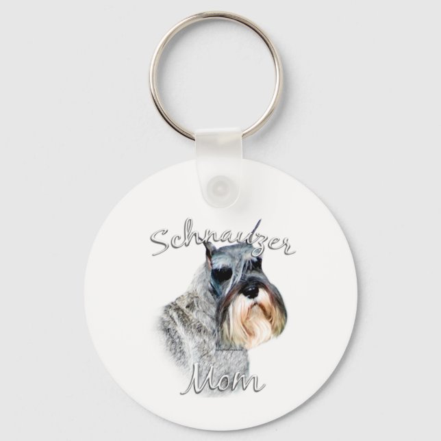 Llavero Standard Schnauzer Mom 2 (Anverso)