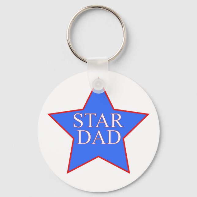 Llavero STAR DAD - Keychain (Anverso)