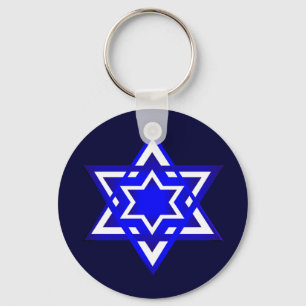 Llavero Star of David 3d