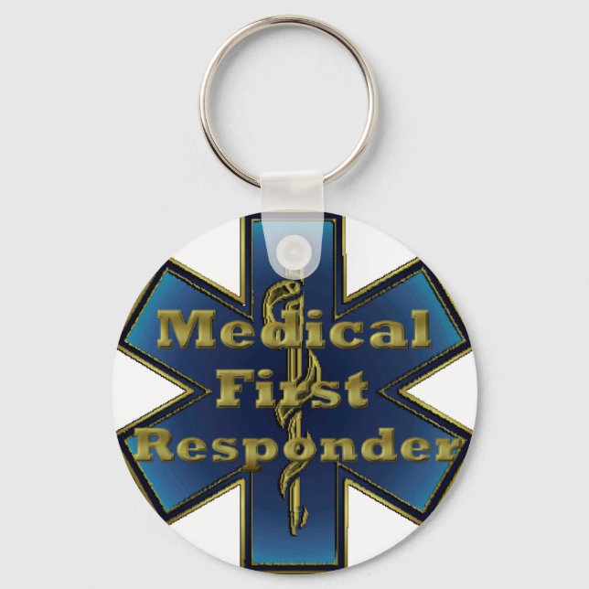 Llavero Star of Life - Medical First Responder (Anverso)