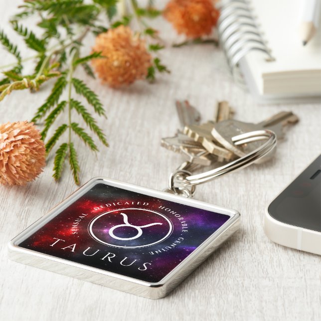 Llavero Starfield Taurus Bull Western Zodiac (Lado)