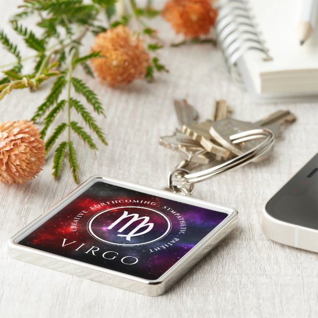 Llavero Starfield Virgo Maiden Zodiac Occidental (Lado)