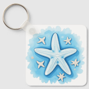 Llavero Starfish en azul