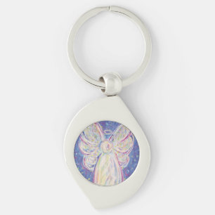Llavero Starry Night Guardian Angel Personalizado Keychain