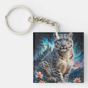Llavero Starry Sky del Castillo de Montaña Leopard de la N