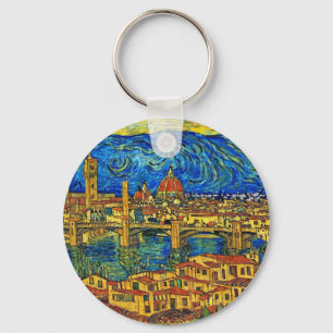 Llavero Starry Starry Night Florence Italia