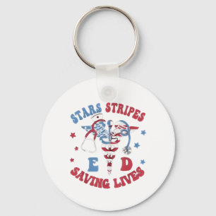 Llavero Stars Stripes E D Salvando vidas