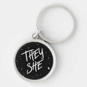 Llavero Stars They/She Pronouns