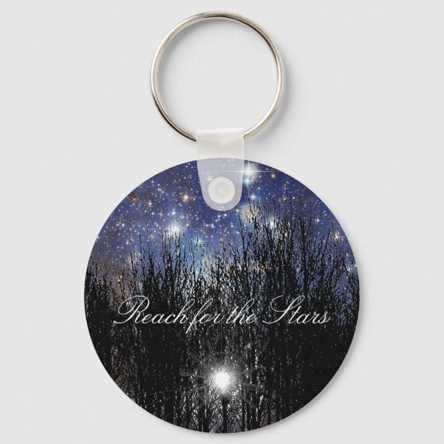 Llavero Starscape & Trees: Alcance - Keychain (Anverso)