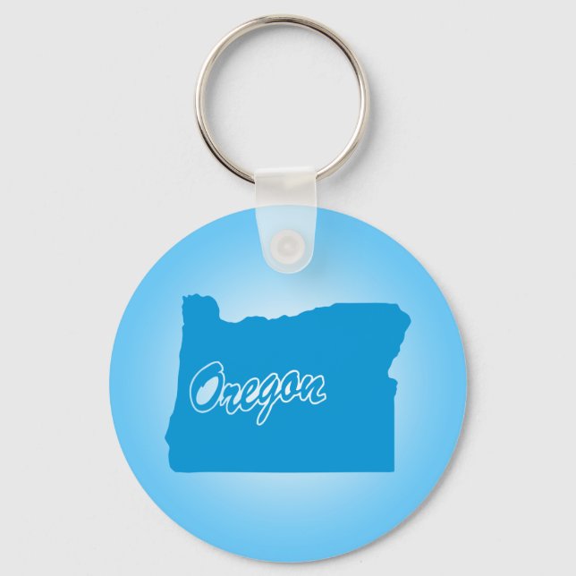Llavero State Oregon Keychain (Anverso)