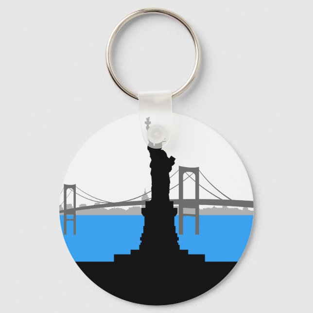 Llavero Statue Of Liberty Keychain (Anverso)