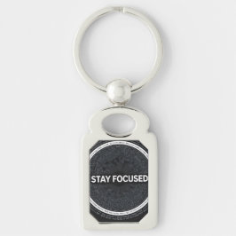 Llavero Stay Focused Motivational Keychain –