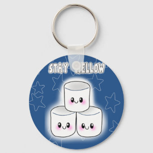 Llavero Stay Mellow Marshmallow