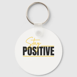 Llavero Stay Positive – Motivación Diaria en Tus 