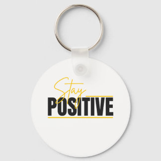 Llavero Stay Positive – Motivación Diaria en Tus