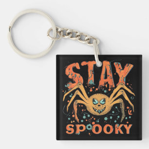 Llavero Stay Spooky Halloween Spider