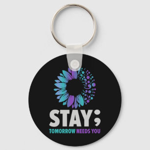 Llavero Stay Tomorrow Necesita Su Conciencia Sobre La Salu
