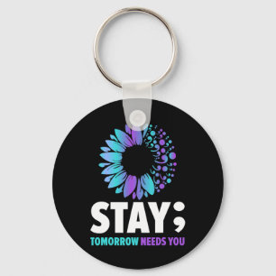 Llavero Stay Tomorrow Necesita Su Conciencia Sobre La Salu