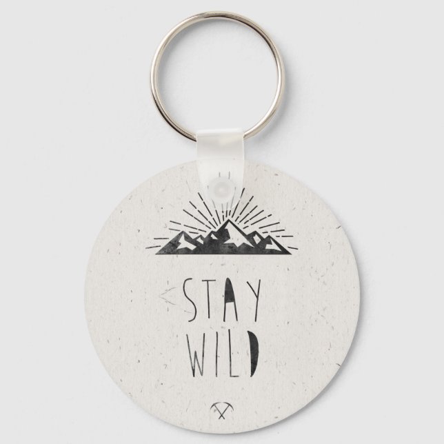 LLAVERO STAY WILD (Anverso)
