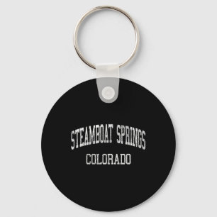 Llavero Steamboat Springs Colorado Co Vintage Deportivo Sp