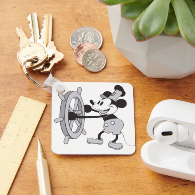 Llavero Steamboat Willie Mickey Keychain (Escritorio )