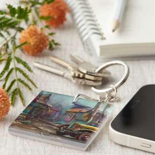 Llavero Steampunk Junk Yard