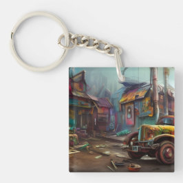 Llavero Steampunk Junk Yard