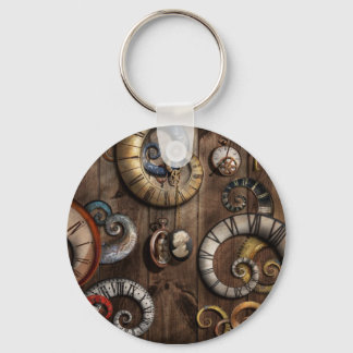 Llavero Steampunk - Reloj - Máquina de tiempo