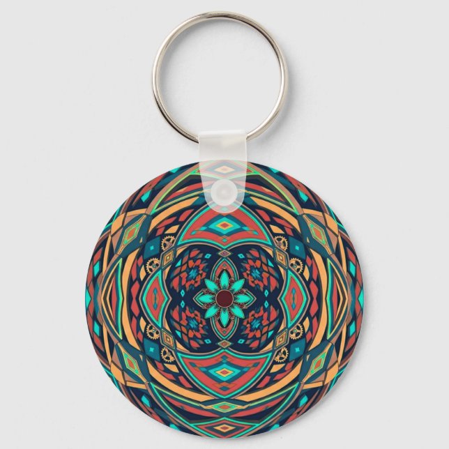 Llavero Steampunk Tribal (Reverso )