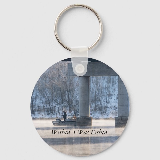 Llavero Steamy Winshing Lake Taneycomo Key Chain (Anverso)