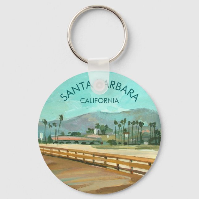 Llavero Stearns Wharf - Santa Barbara, CA (Anverso)